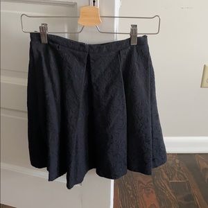 Black Zara skirt